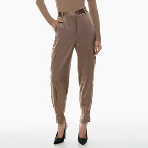 Aritzia | Babaton Refined Cargo Pant - Grey Taupe - Size 6